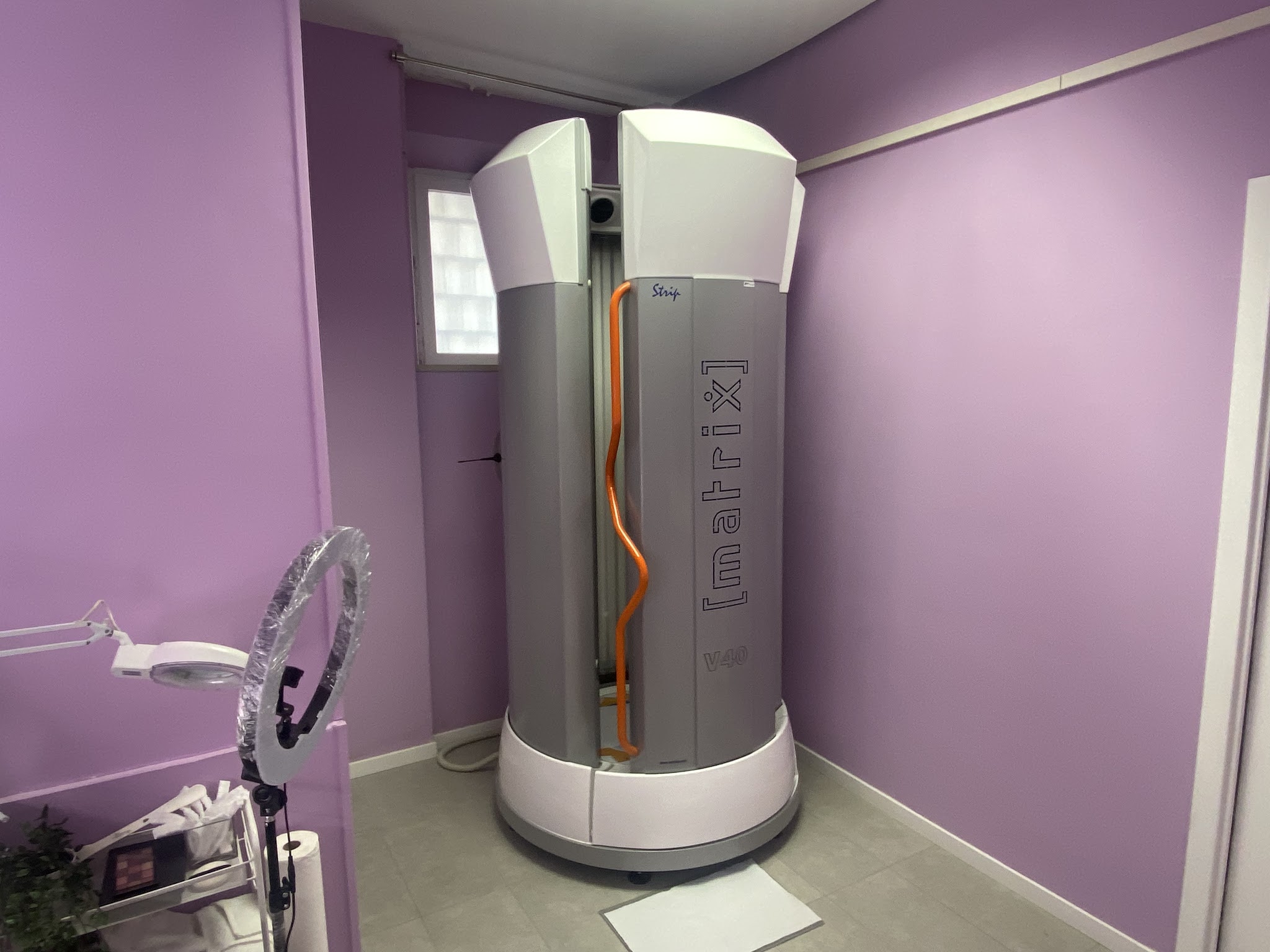Cabina per la doccia solare